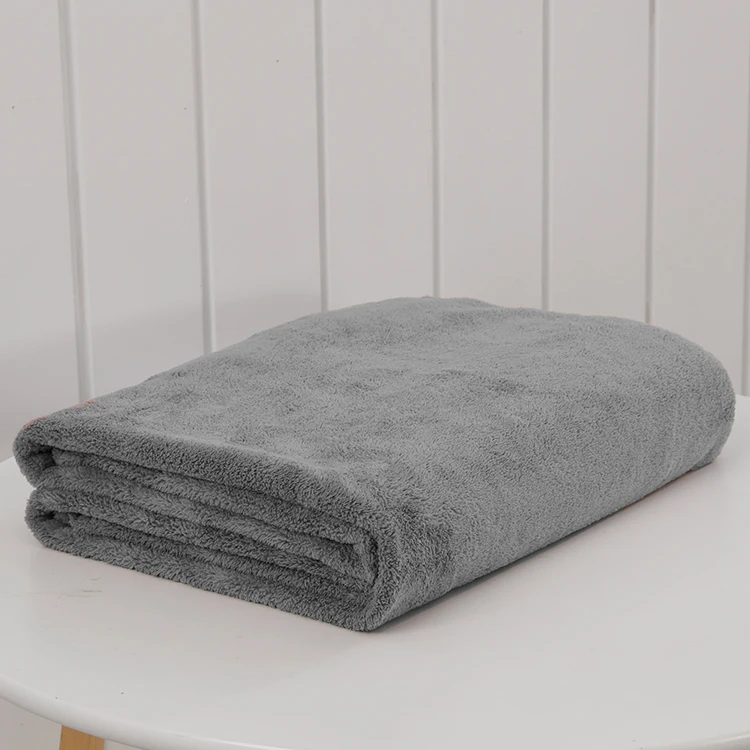 high quality Microfiber Spa bath Wrap Robes Velour bath Towel Hotel Luxury Velour Women Bath Towels