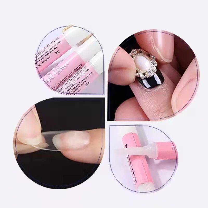 Best Selling Professional Adhesive Super Bond False Nail Tips Glue Strong Nail Glue for Press on nails