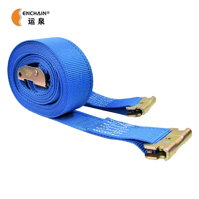 Enchian 2-дюймовый Ratchet сковать нагрузки ремни ремень крепления груза при доставке службой E-гусеничная лента для транспортировки