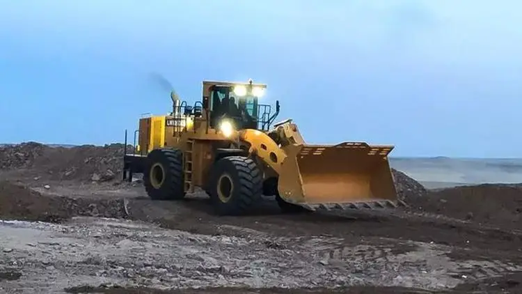 Новый фронтальный погрузчик 12 тонн