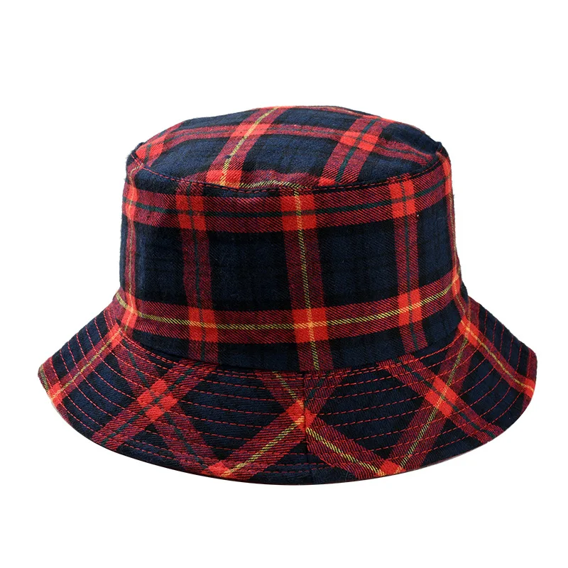 Заводской тартановый дизайн индивидуальный цвет Мужская Спортивная охотничья рыболовная шляпа Панама