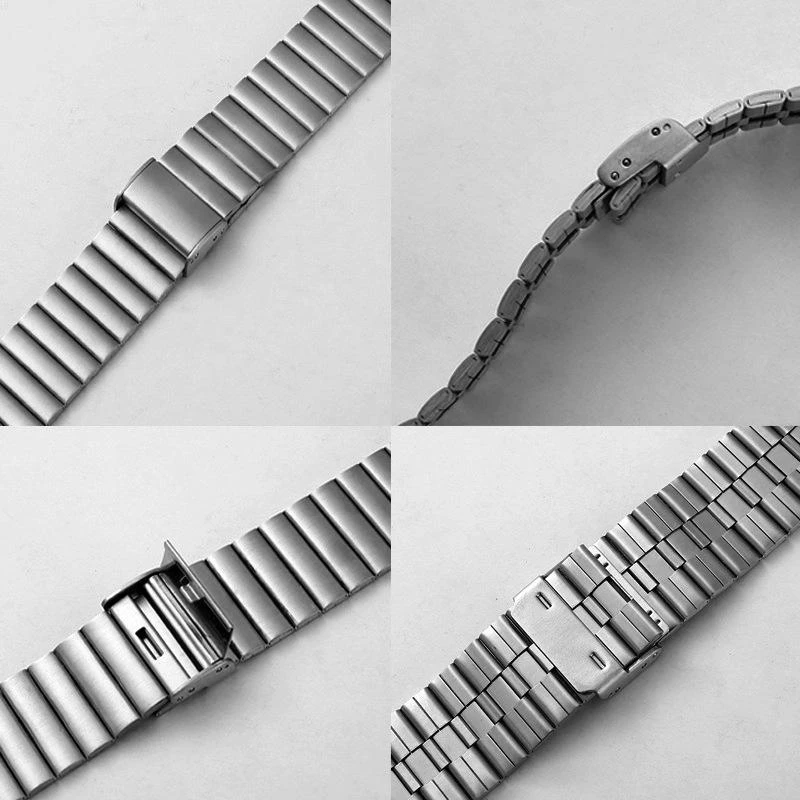 Stainless Steel Straps for 20mm 22mm Smart Watches Luxury Metal Straps for Samsung Galaxy Watch 3 4 5 Metal Watch Bands