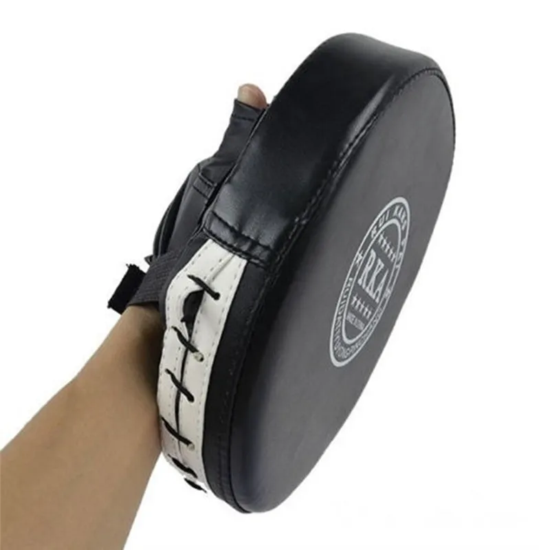 Boxing Hand Target MMA Martial Thai Kick Pad Kit Black Karate Training Mitt Focus Punch Pads Sparring Bags