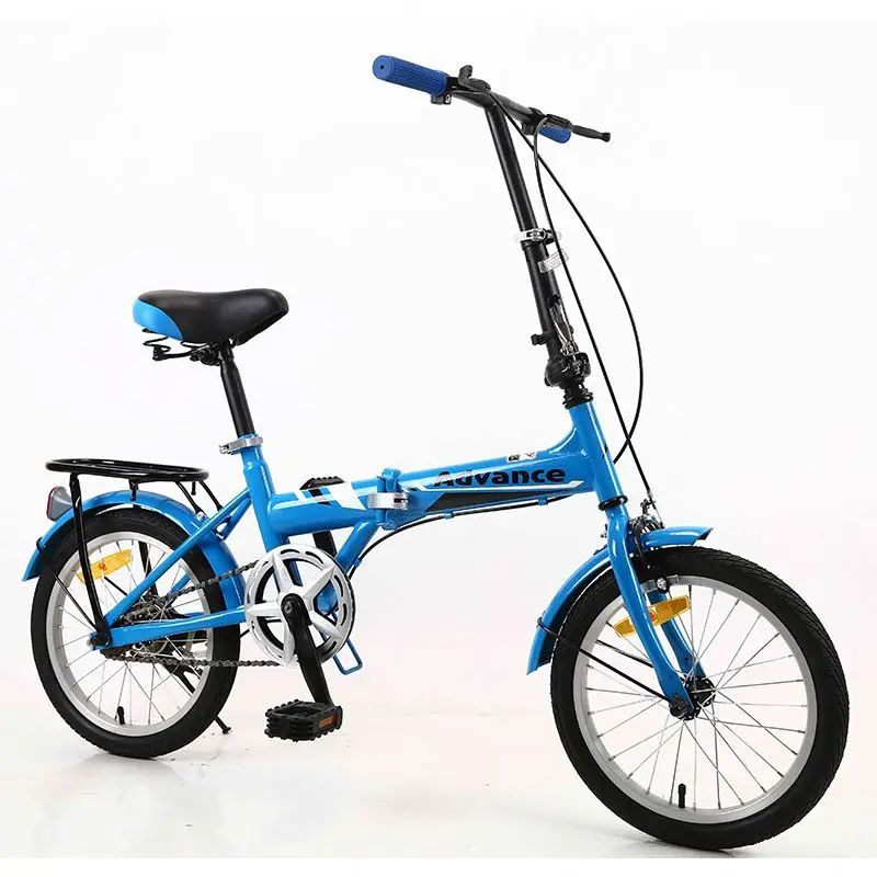 Best Seller Adjustable Sandblasting Affordable Portable Titanium Folding Bicycle Frame Alloy Folding Bike Bicycle