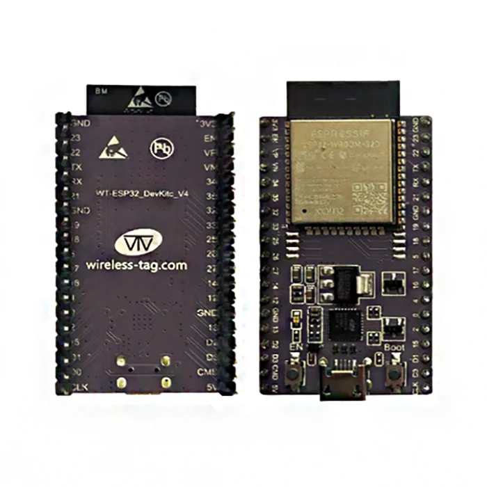
WT ESP32 DevKitC V4 ESP32 development board kits based on ESP32 WROOM 32D WiFi BLE module use in IoT smart home  (1600073830288)