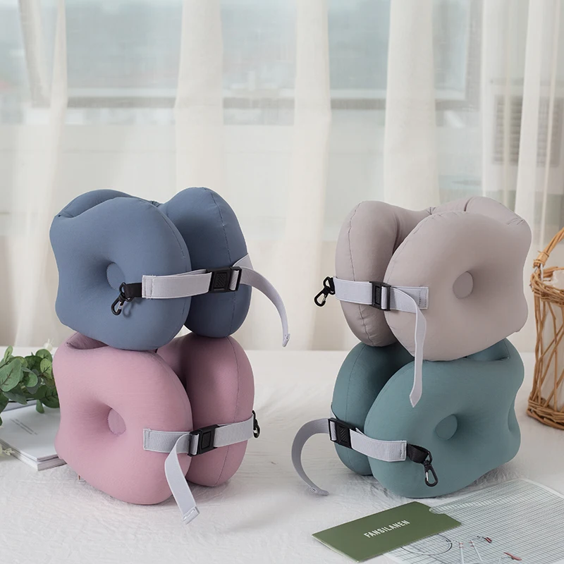 Wholesale Office Napping Bath Custom Airplane Comfortable Travel Neck Pillow U Shape Pillow