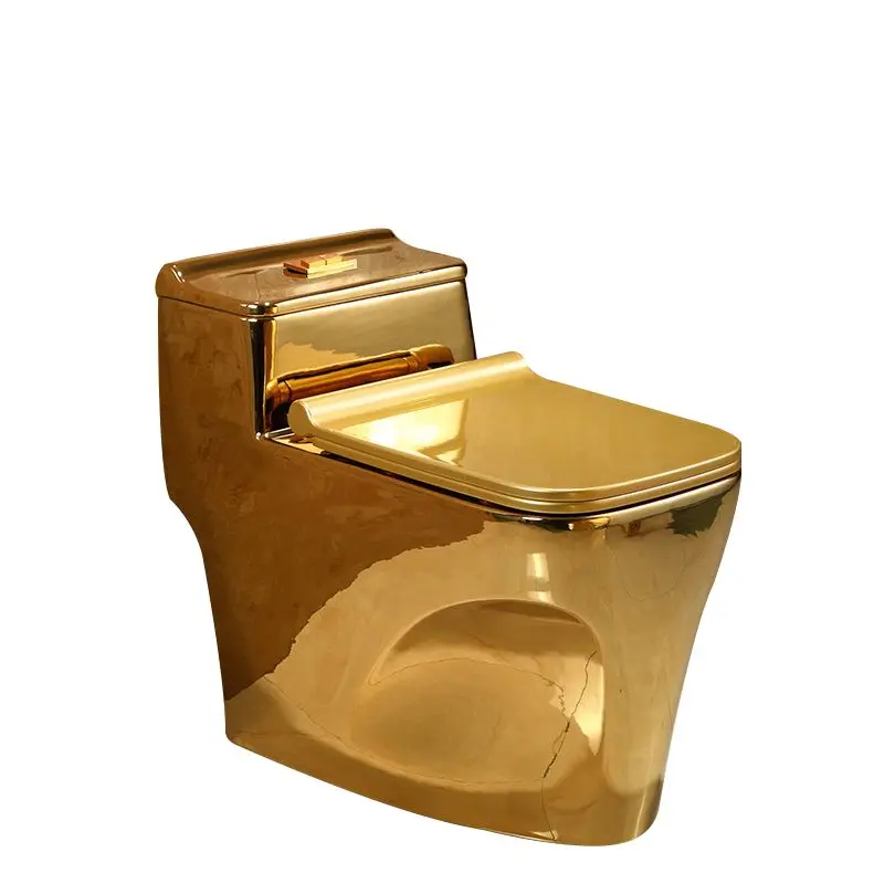 Factory Price Good Quality Smart Sensor Bathroom Intelligent Heated Toilet Ceramic S Trap Golden Toilets Seat