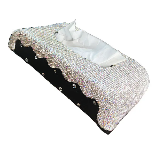2022 fashion tissue box with crystal diamond SW200623