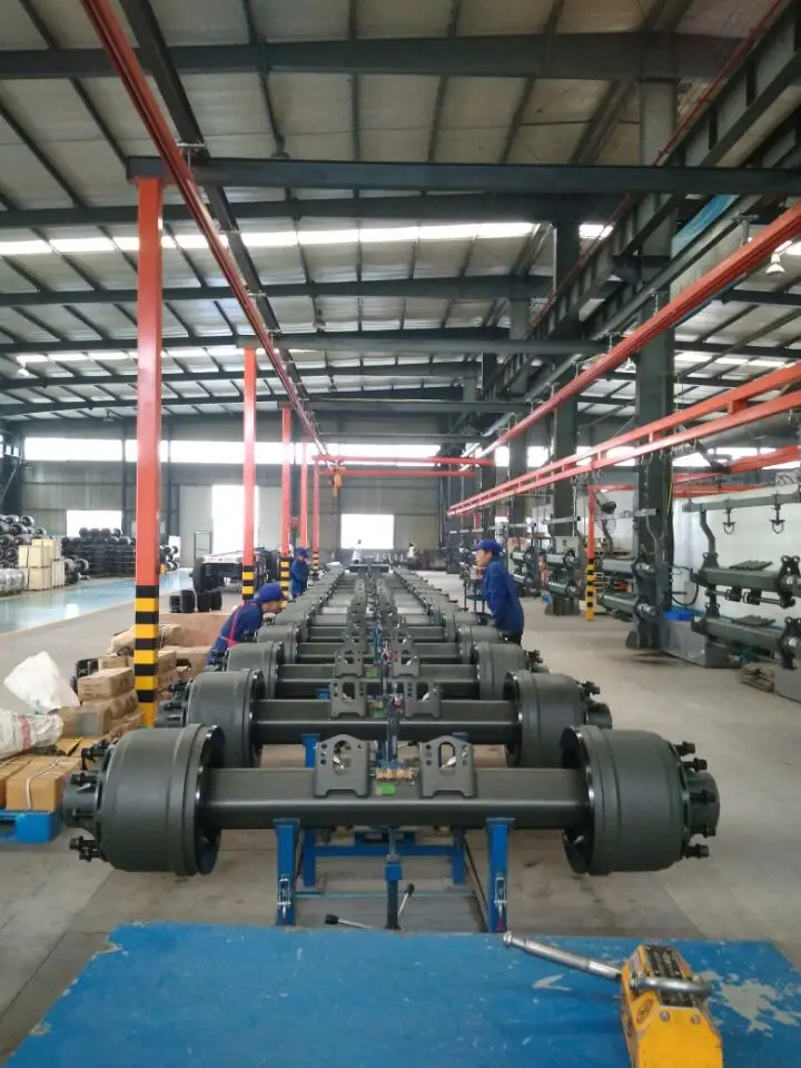 Zonxin Axles of american type payload 13 ton 30k lbs /30000 lbs 3 axle  max load 20 ton for 4x4 truck chassis Sany Hino Sino