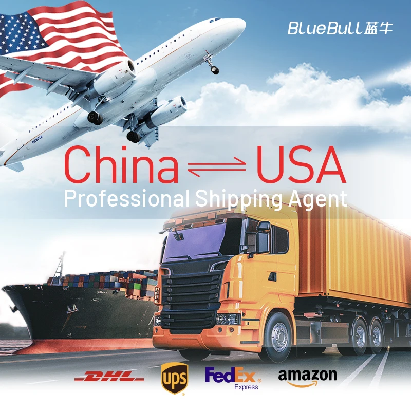 Freight Forwarder FCL LCL Wooden Frame Wooden Case Sea Ocean Shipping Express From China to USA EU Ship by Sea Air with DDP DDU