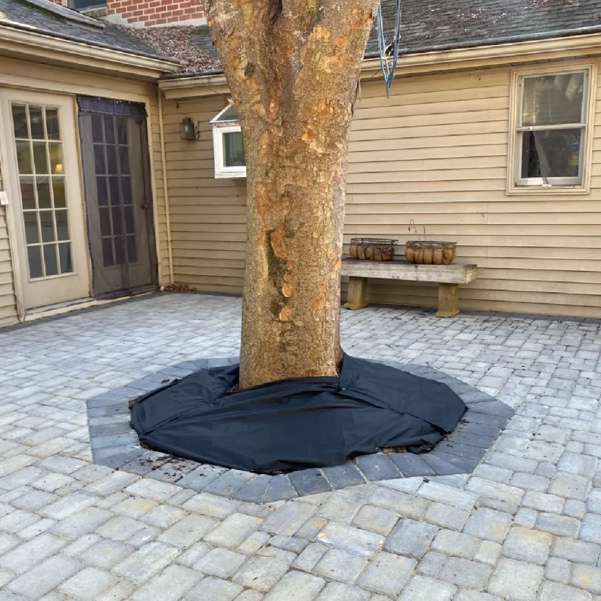 Non Woven Landscape Fabric Geotextile liner underlayment Needle punched Permeable Filter Cloth