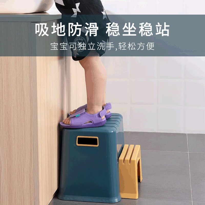 Factory Portable plastic folding stool Lightweight Portable Folding Step Stool For Kids