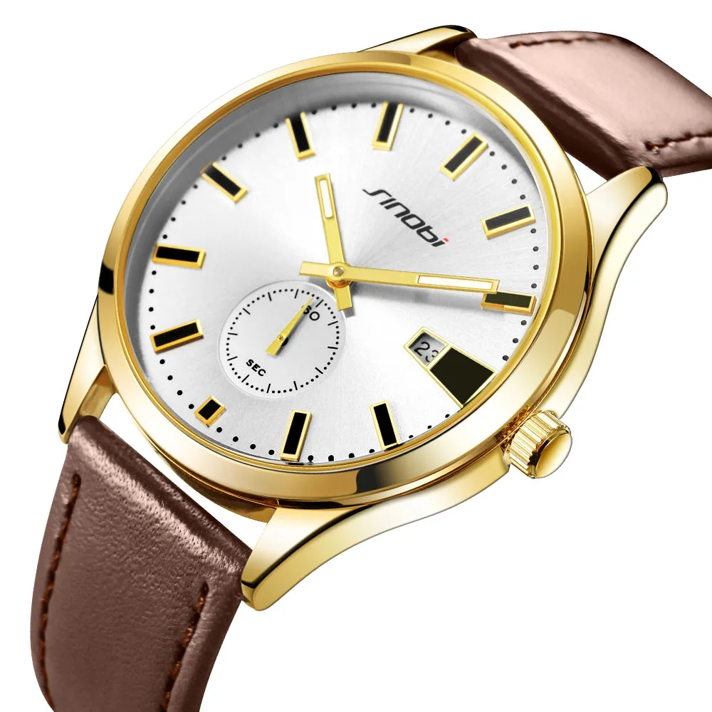 New Arrivals Stylish Designs Wrist watches with Multifunction Calendar Watches for Men