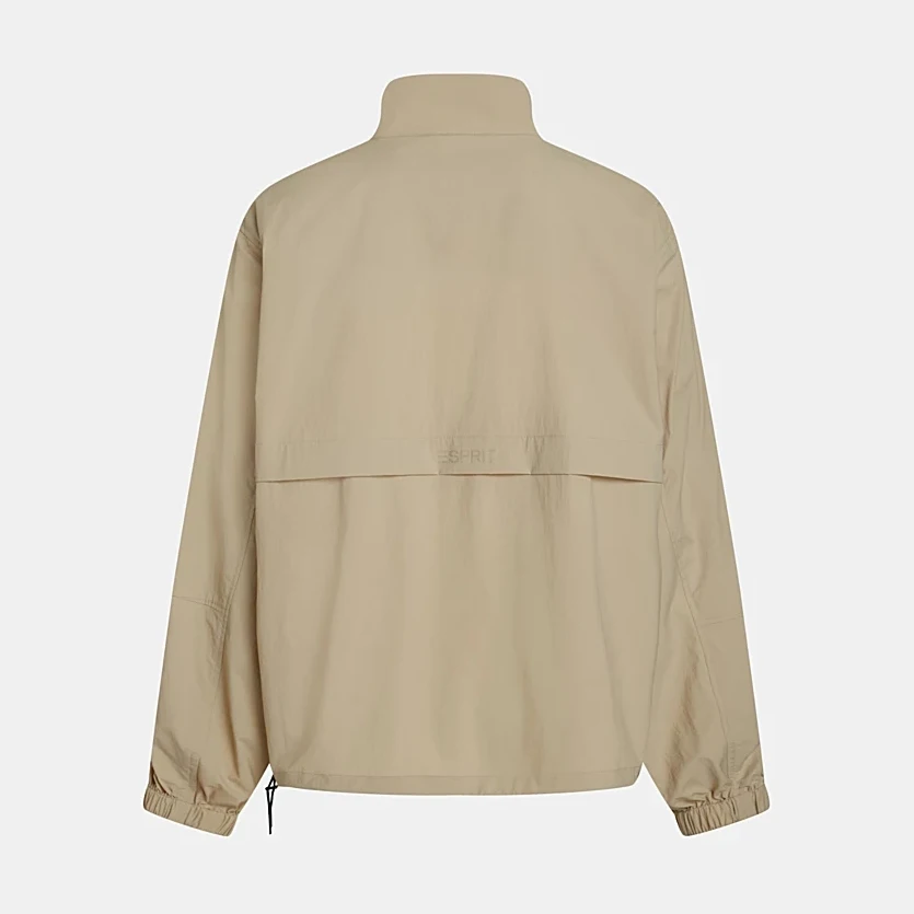 Custom Fashion Men Windbreaker Outdoor Plus Size Polyester Nylon Sports Half Zip Up Jackets