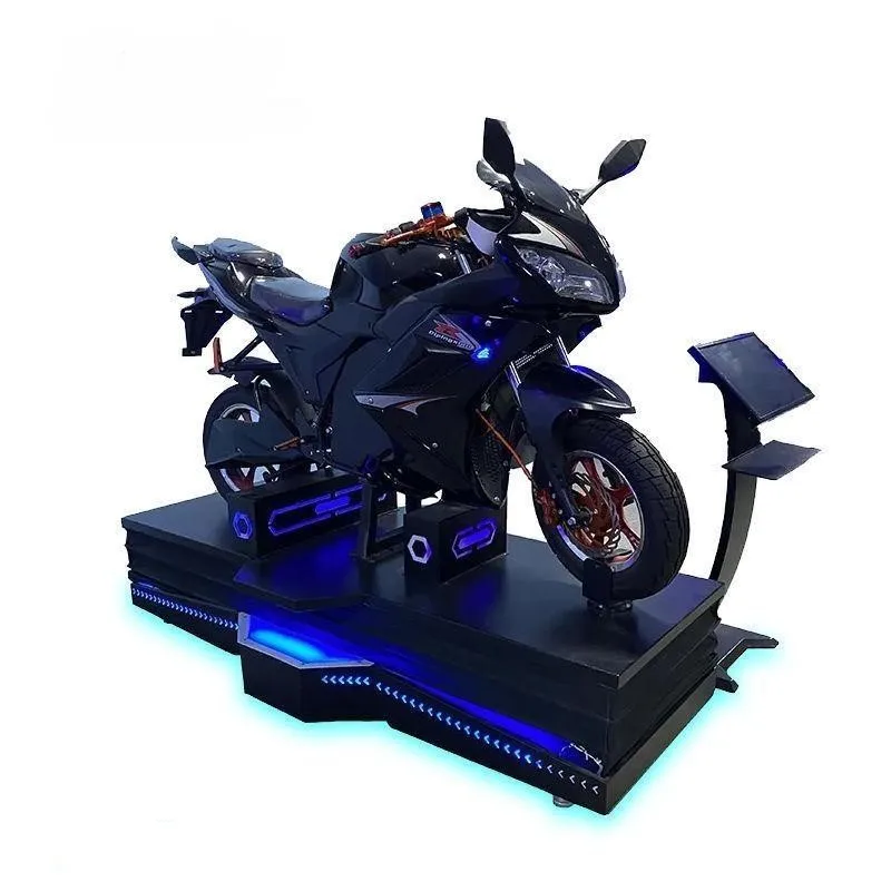 Besirui VR Motorcycle Simulator Virtual Reality Motor Ride Driving Gaming Racing Game Machine