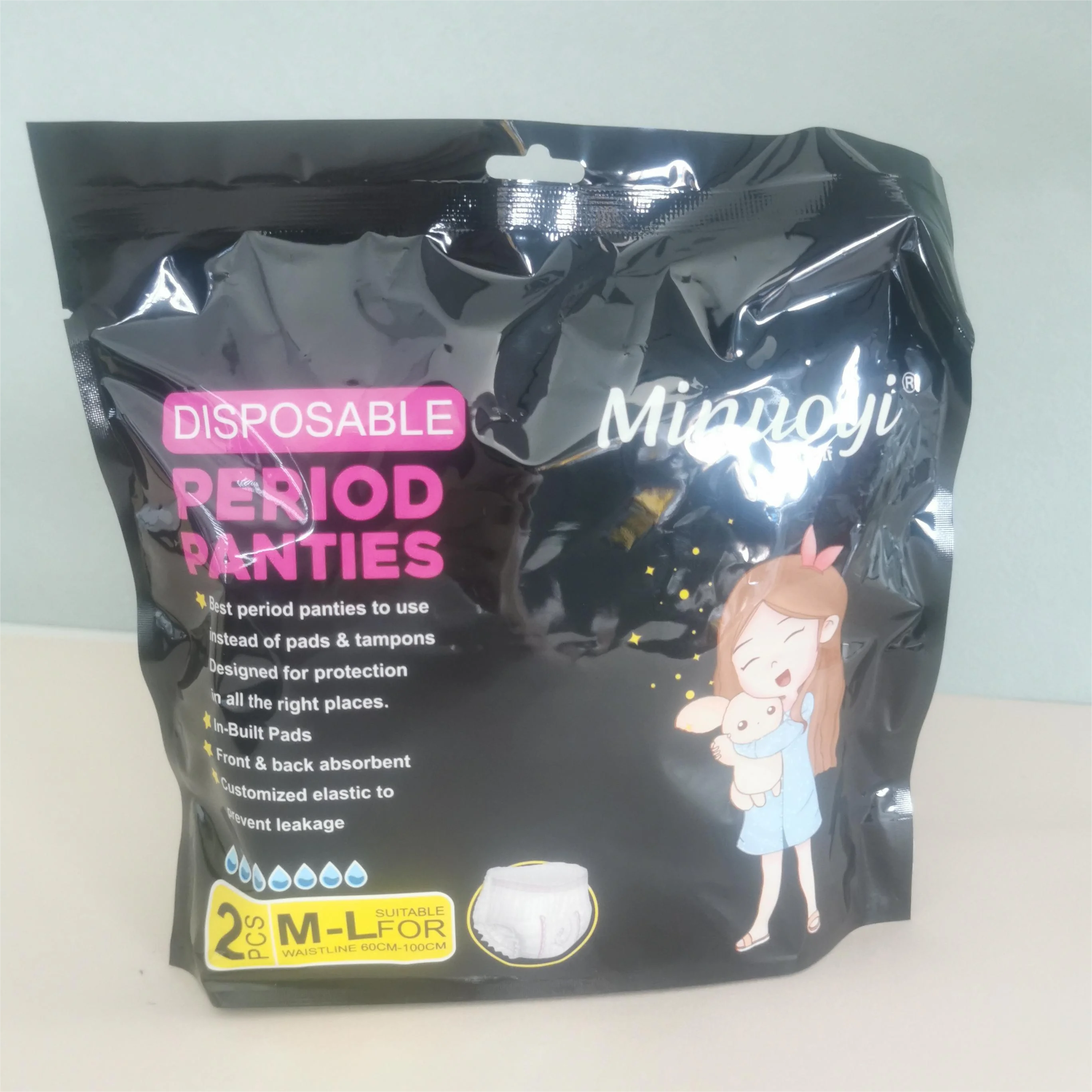 Feminine hygiene menstrual pants Adult Incontinence postpartum Underwear 12h dry lady ODOR LOCK lady Disposable Period Underwear