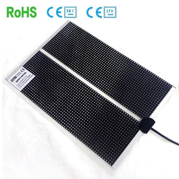 Manufacture for far infrared carbon crystal heating panels 4w far infrared electric heat mat reptile heating pad