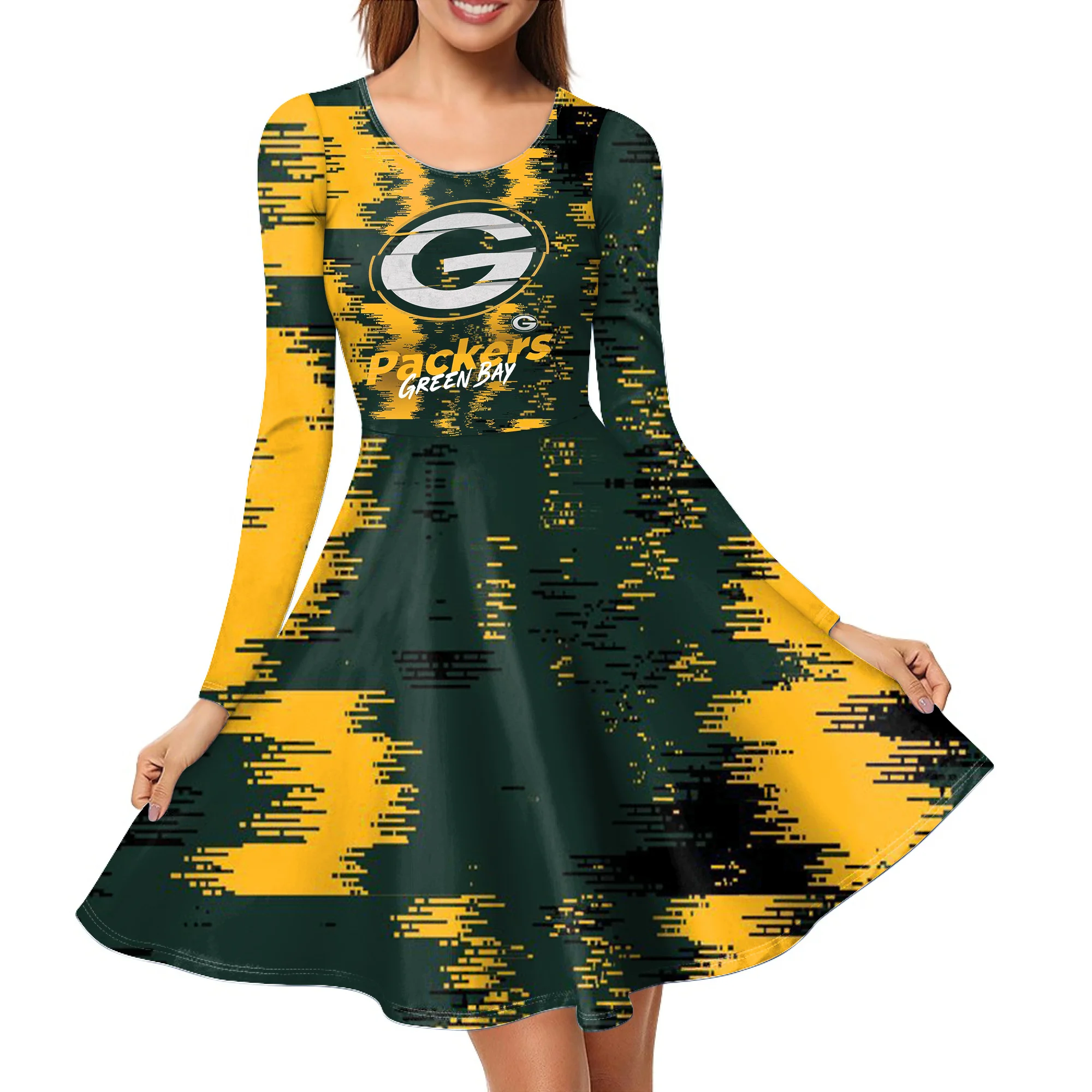 Womens dresses fashion 2014 casual long sleeve maxi bodycon dress for women