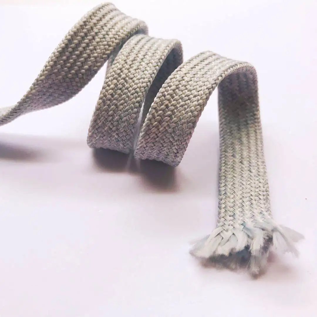 
15mm polyester flat braiding tube rope 