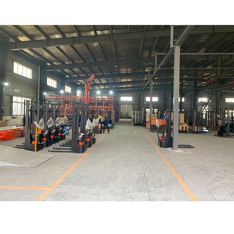 Electric Forklift Pallet Lifter 1ton 3.5m Semi Electric Stacker