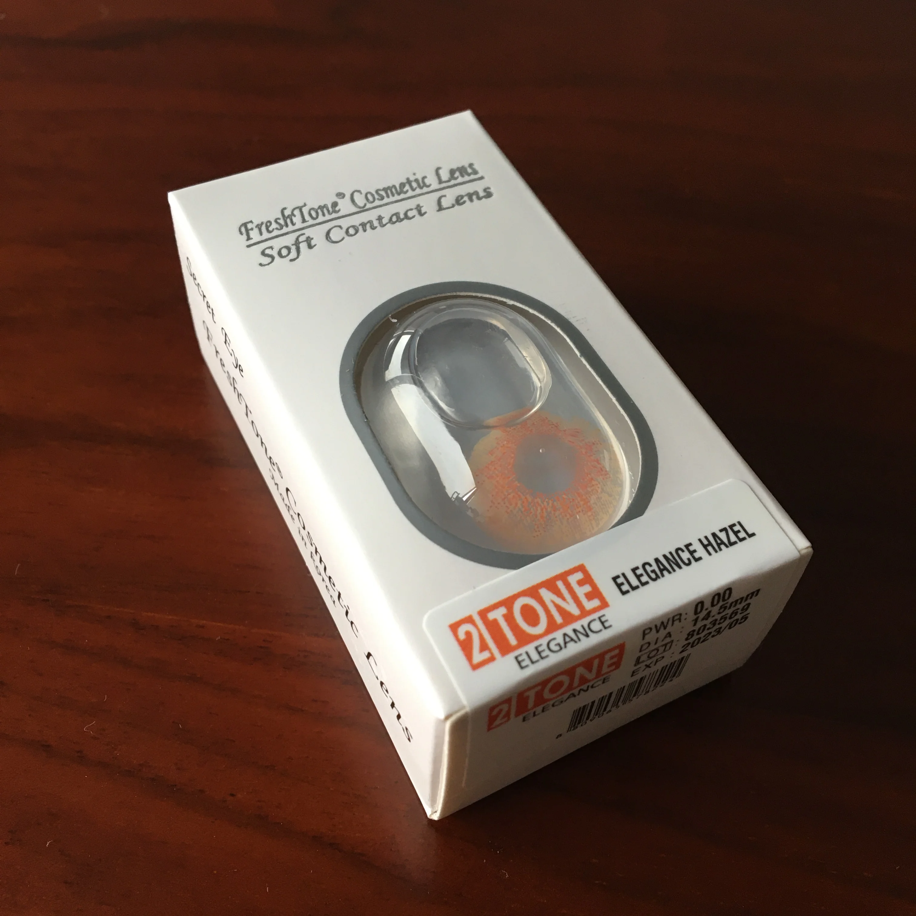 Korean soft contact lenses FreshTone contact lens Elegance colored contact lens