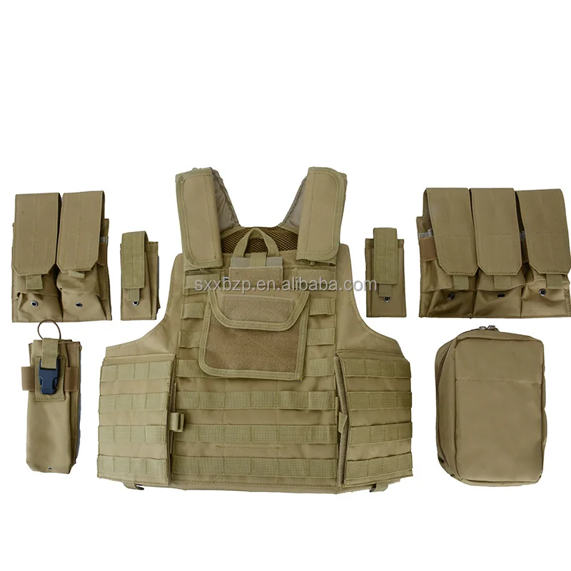 Multifunctional Tactical Equipment Hunting Weighted Vest MOLLE Plater Carrier Lightweight Hunting Tactical Vest