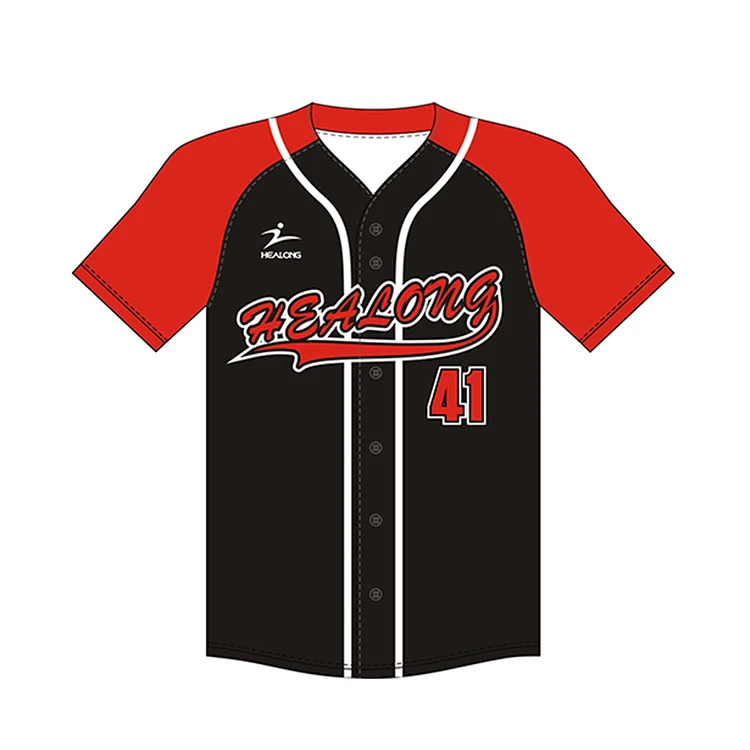 Мужская футболка из полиэстера с сублимационной печатью, японские бейсбольные Джерси