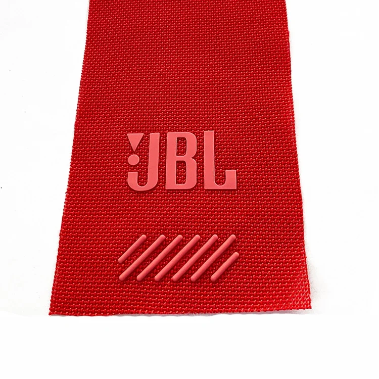 High Quality Custom Printed 3d Logo Pvc Rubber Heat Transfers Silicone Garment Label For Clothing