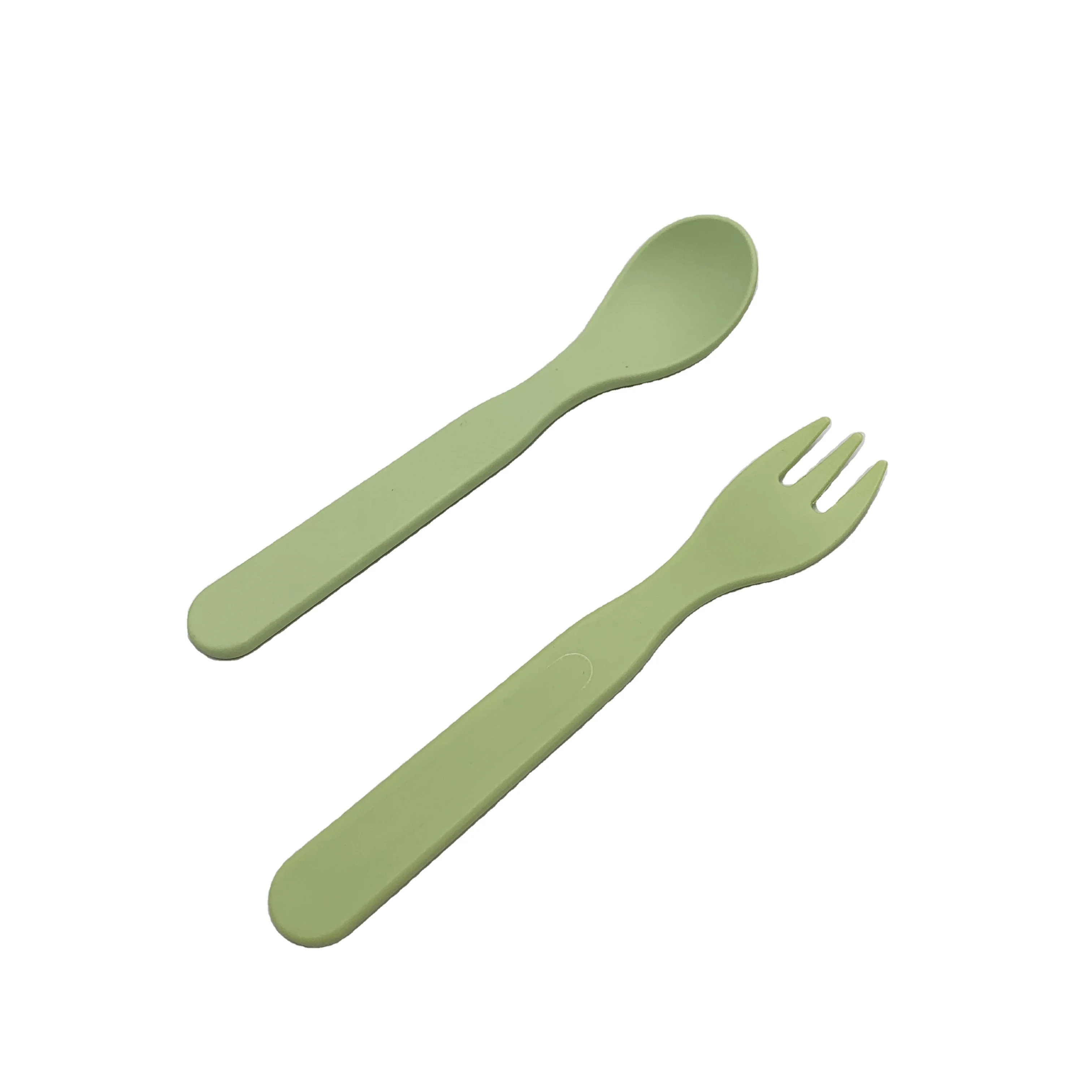 BPA free corn starch dinnerware bio spoon and fork