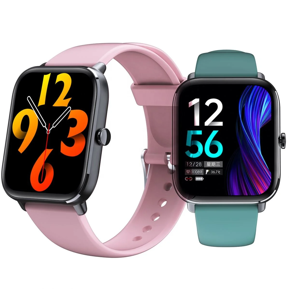 YiQunGo Smart Watch QS15 Wristband Fitness Bracelet Tracker Sport Real Body Temperature Dmartwatch