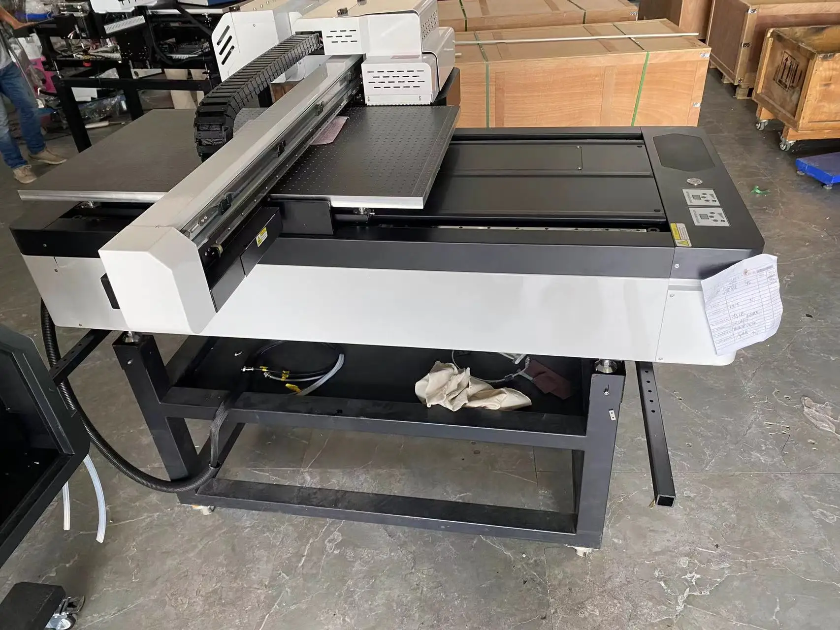 A1 large format uv flatbed printer phone case uv printer machine metal acrylic plastic billboard6090 uv printer