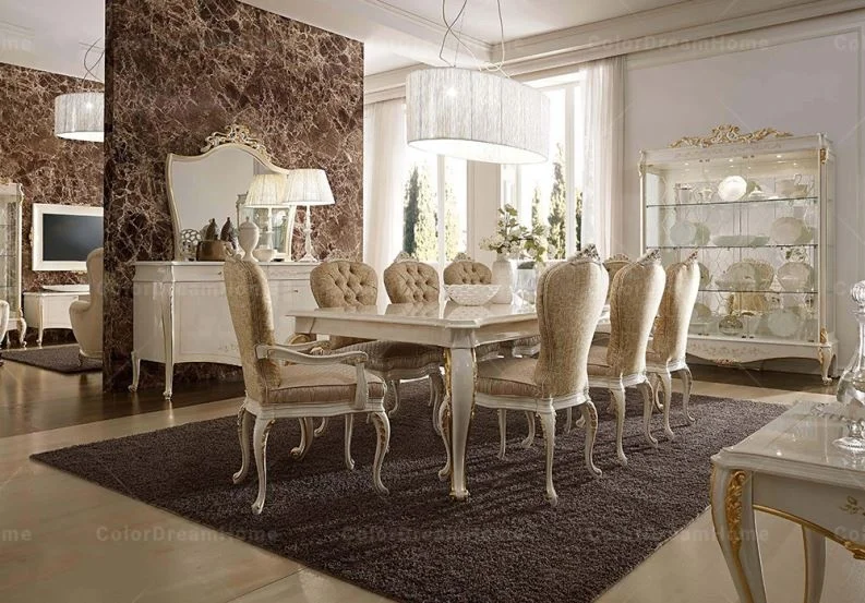French antique glass display cabinets dining room furniture