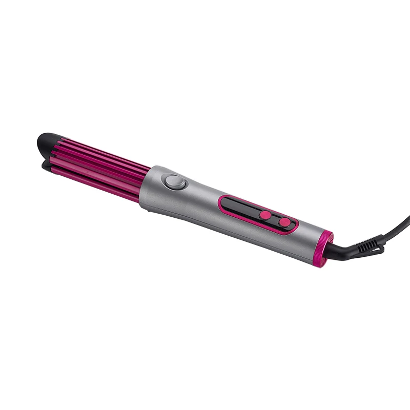 2021 new style PTC heating plate LED display hair straightener professional hair straightener maker 3 in 1 Curl and straightenre