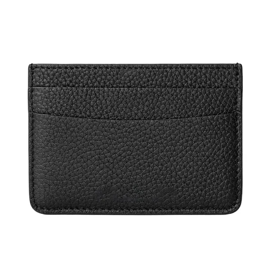 
Custom Logo Leather Slim Credit Card Holder Rfid Men Leather Card Holder 