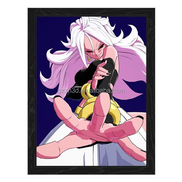 custom 30x40cm Japanese anime style home decoration flip wall painting