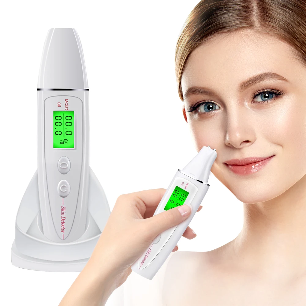 Portable Face Care Digital Skin Tester Home Use Skin Analyzer