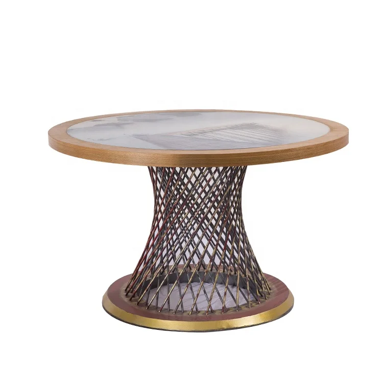 Classic industrial vintage furniture coffee table adjustable crank cafe table and chairs industrial