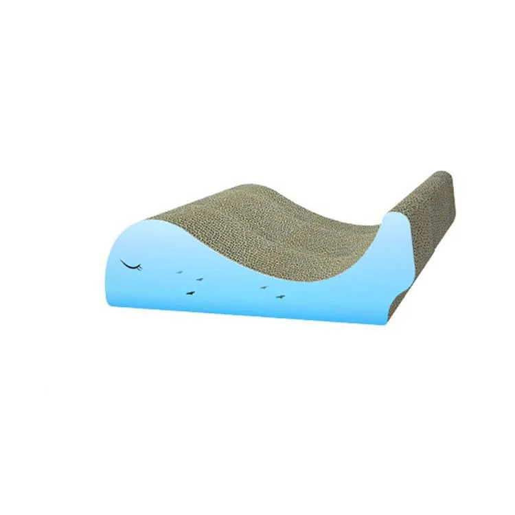 Wholesale Products Most Popular Grinding Claws And Sleeping Cat House Cardboard Scratches Portable Funny Cat Scratcher