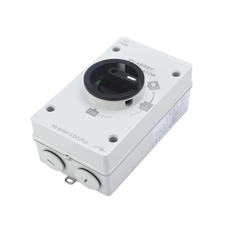 High-Quality Waterproof Solar PV DC Isolator Switches with Air Lock