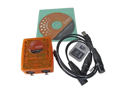 Sunlite 2 USB DMX 512 световой контроллер используется для DJ световой контроллер