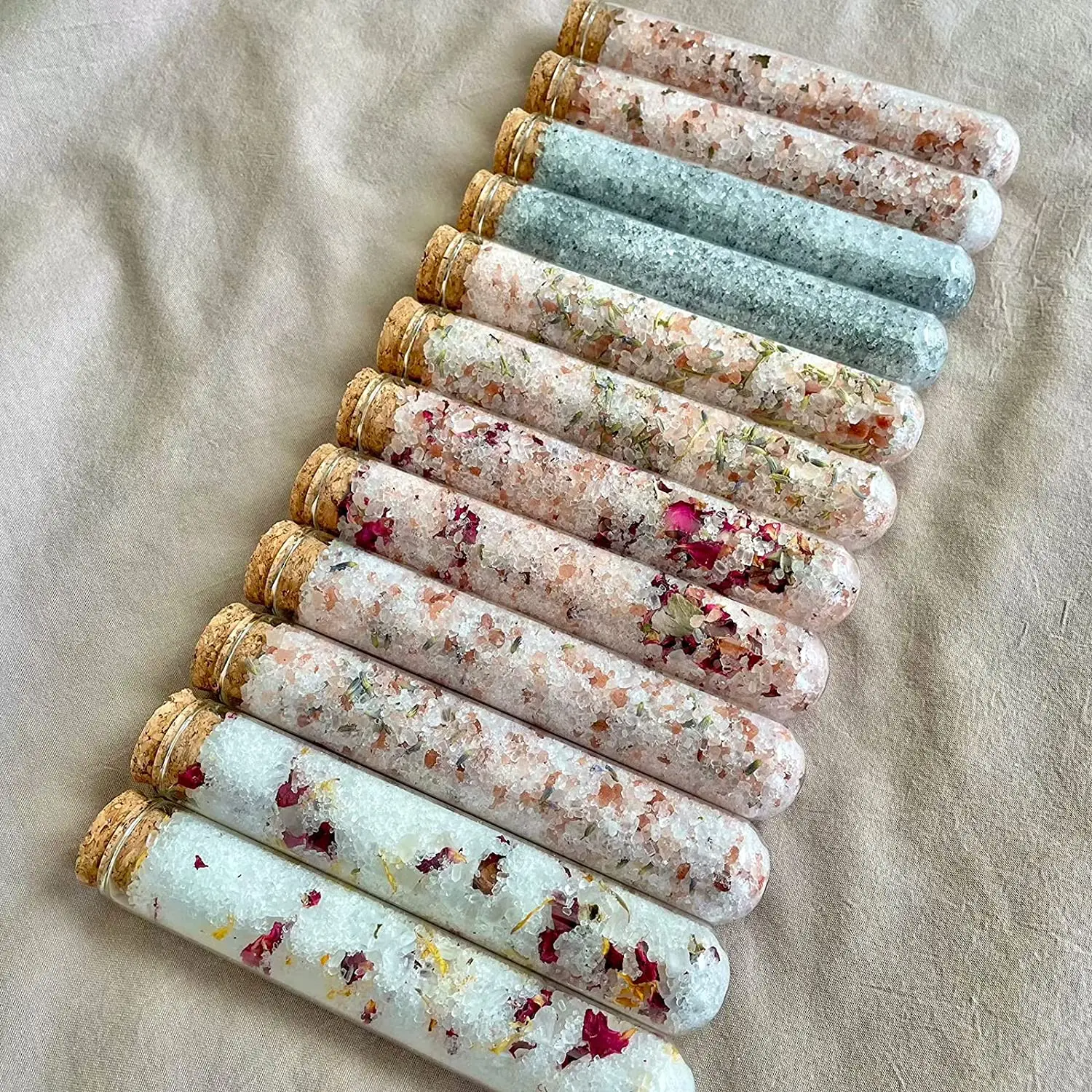 High borosilicate glass test tube bottle for candy saffron honey with bamboo lid  Candy test tube  Glass bottle with Bamboo lid