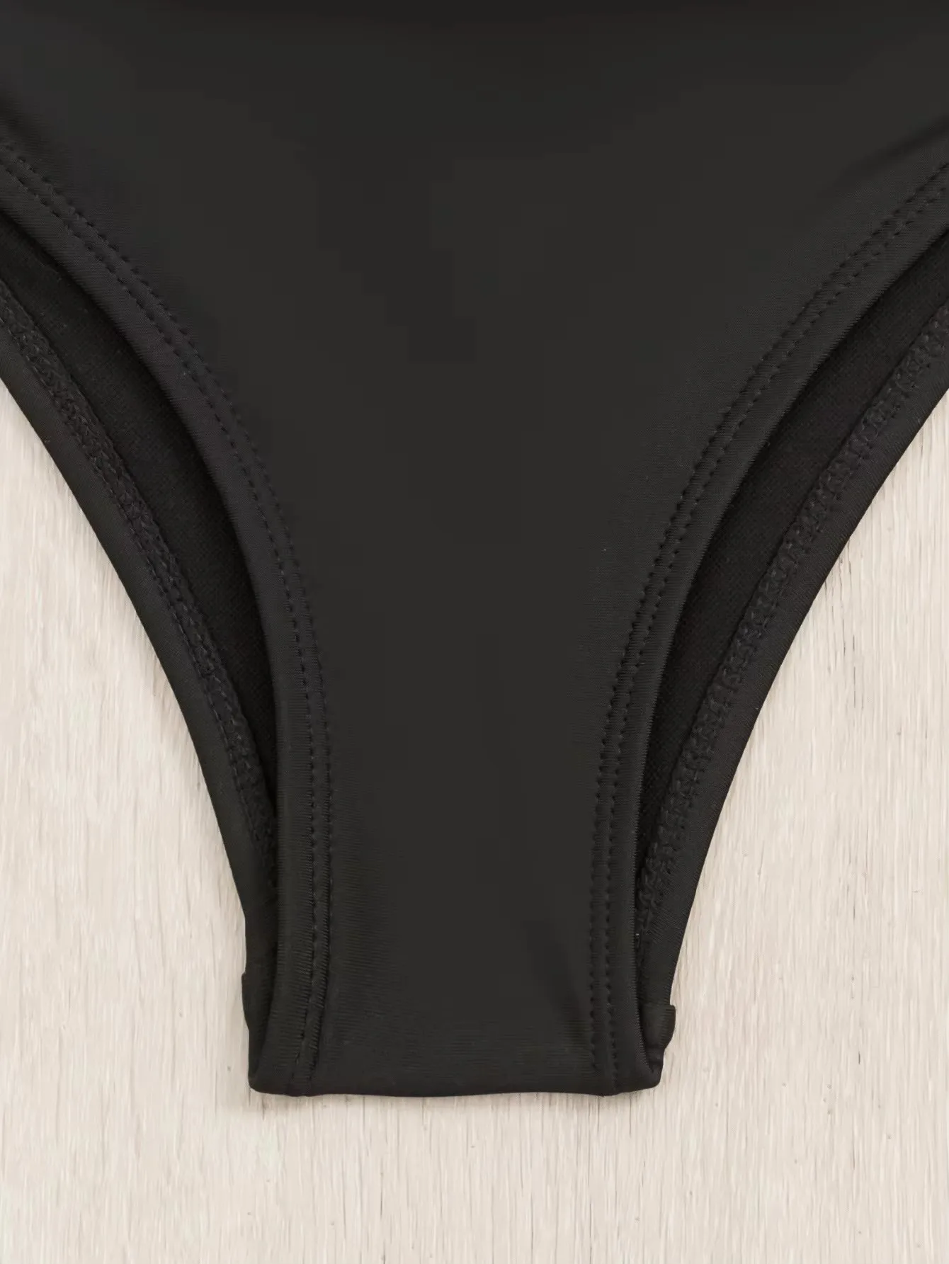 luxury designer solid black fitness swimwear beachwear manufacturer triangle bathing suit sexy one piece swimsuits for women