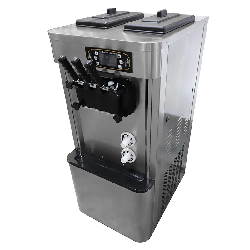 Stainless steel commercial best ice cream making machine / gelato maker with safety standard