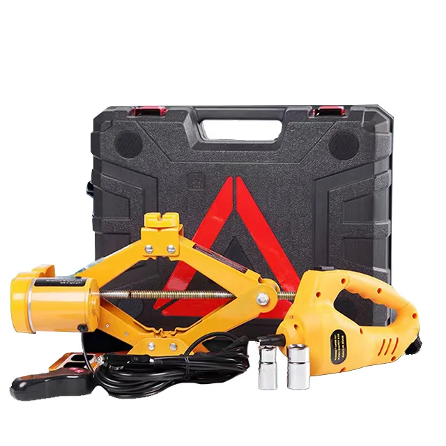 Car Repair Tool Set with Electric Car Jack