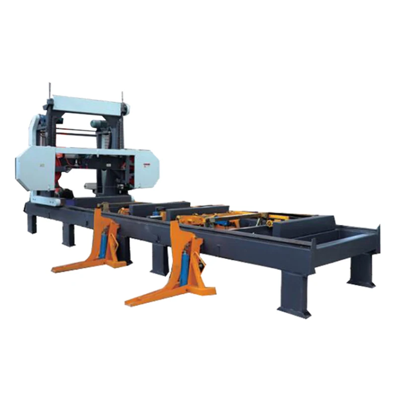 ZICAR Industrial Large Scale Automatic Lumber Cutting Horizontal Band Sawmills Mobile Portable Sawmills Machine For Sale