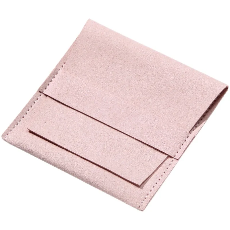 Top Sale Personalized Design No Mold Fee Custom Logo Jewelry Packaging Box Velvet Pouches