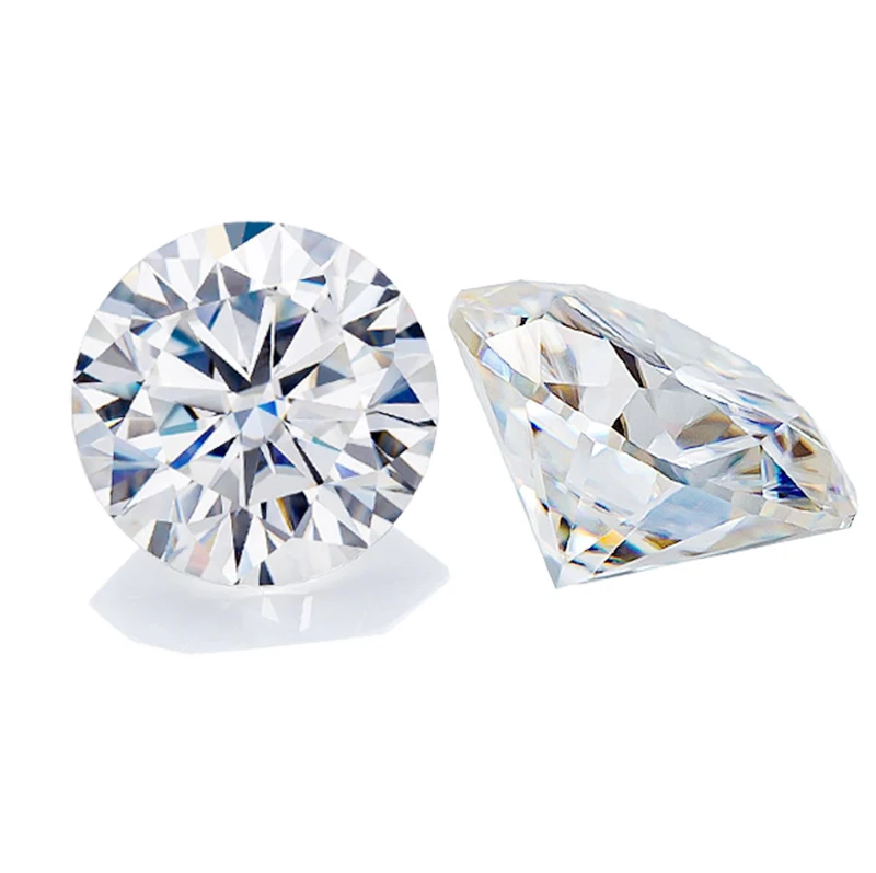 Thriving Gems Wholesale White Round Brilliant Cut Cubic Zirconia Price Gems Stones