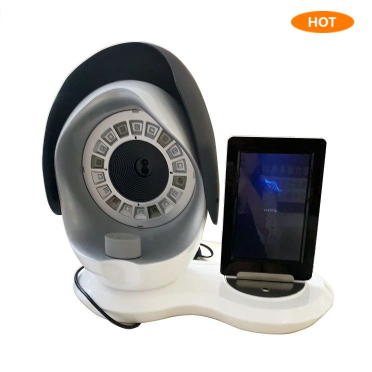 High quality health detector 3d deep facial analysis digital skin analyzer portable skin testing analyzer machine
