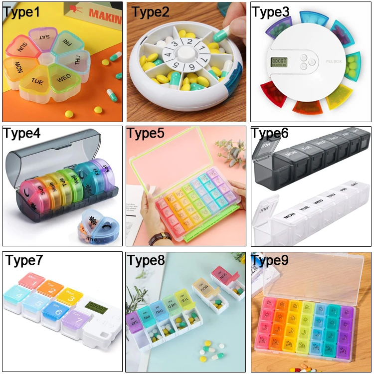 Pill Splitter Pill Cutter Storage Box Pill Cutter