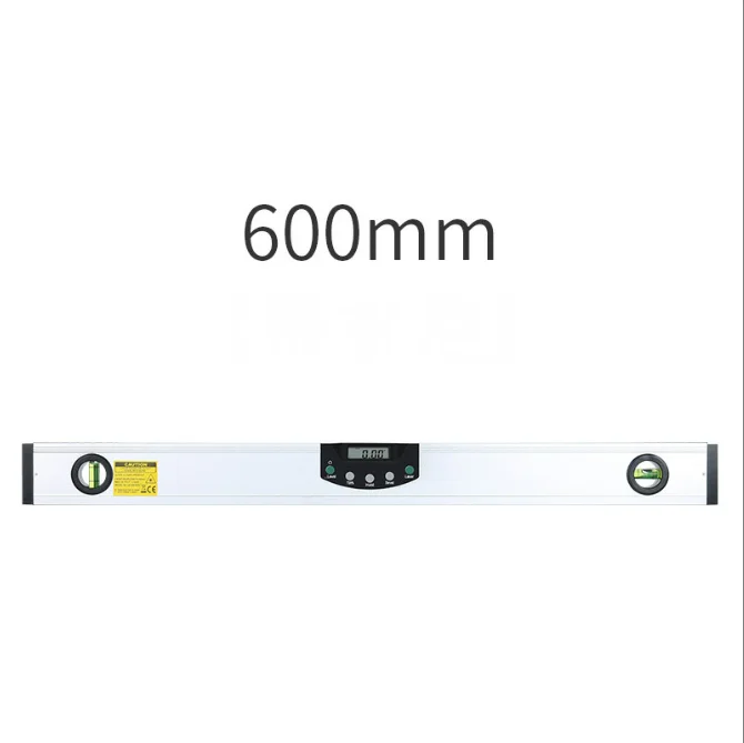 High Precision Aluminum Alloy 150MM Digital Laser Level Ruler Angle With Magnet
